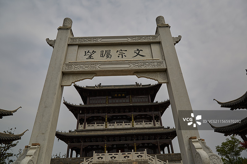 安徽省滁州市全椒县吴敬梓纪念园图片素材