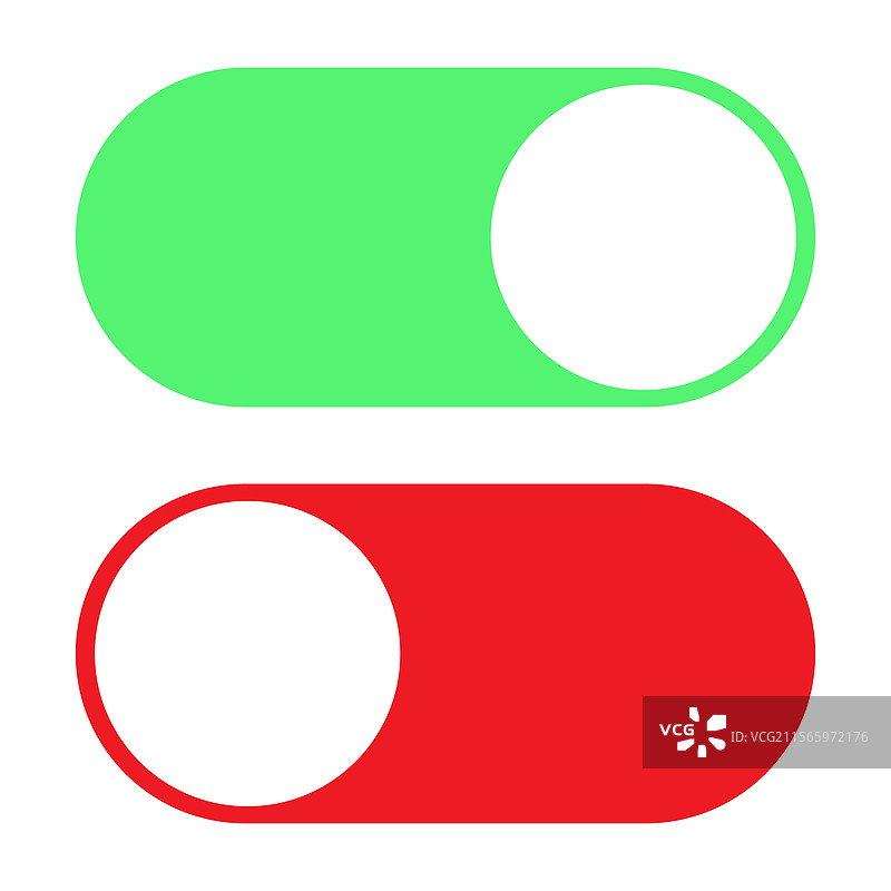 网页上的开关滑块按钮切换开关状态图片素材