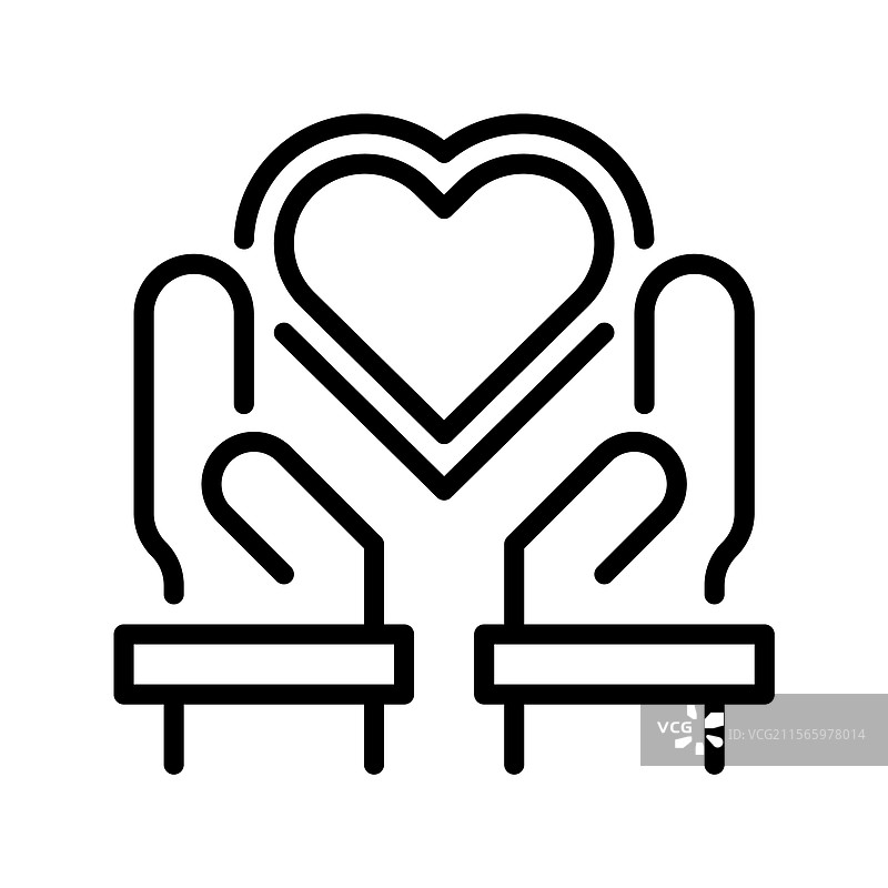 同理心线条图标，通用创意优质设计图片素材