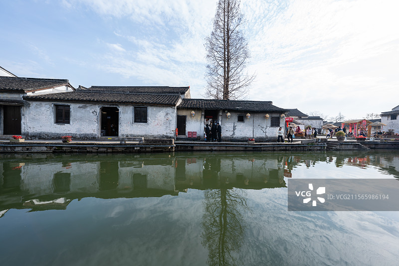 浙江绍兴黄酒小镇图片素材