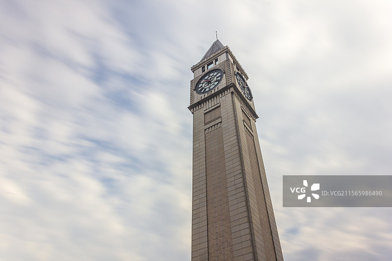 重庆南滨路钟楼广场图片素材