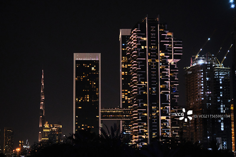 迪拜风光图片素材