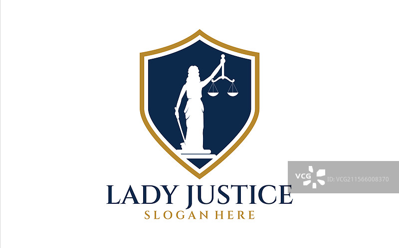 女性法律概念 律师 司法 设计标志图片素材