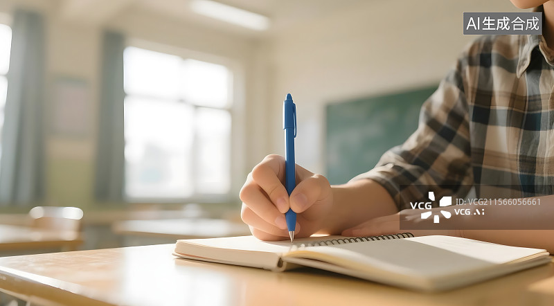 【AI数字艺术】在教室学习图片素材