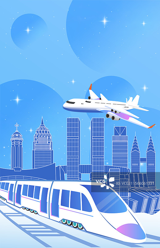 重庆旅游假期休假出行国内游高铁出行春运高速列车图片素材