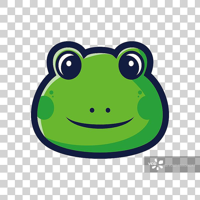 青蛙头图片素材
