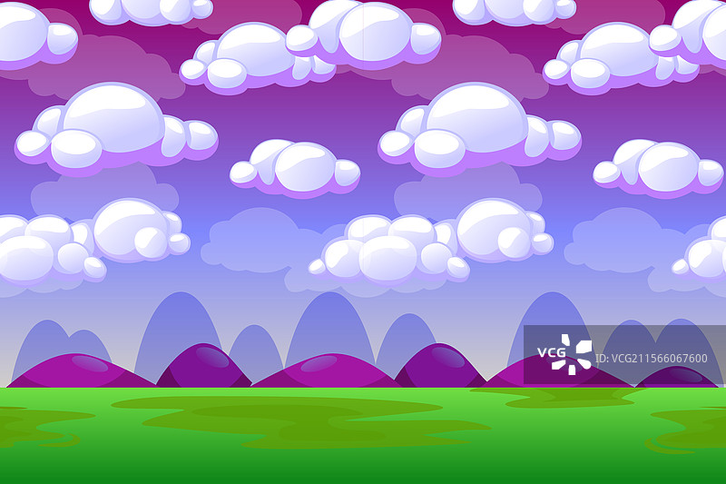 无缝无限的游戏背景图片素材