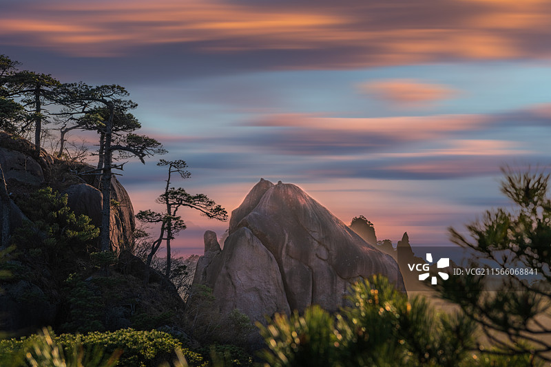 《玉女开怀》江西上饶三清山图片素材