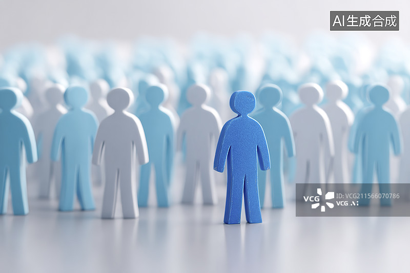 【AI数字艺术】脱颖而出的个体图片素材