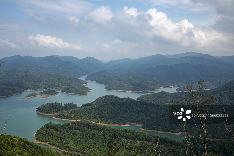 广东千岛湖狮头山图片素材