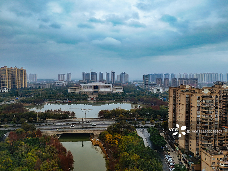 来宾市 兴宾区 盘古大道 平西村 城市图片素材