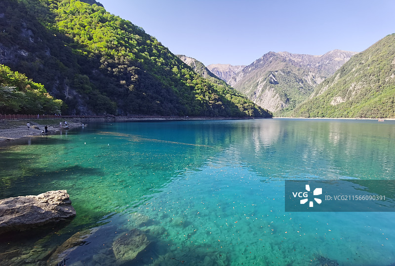 绿水青山图片素材