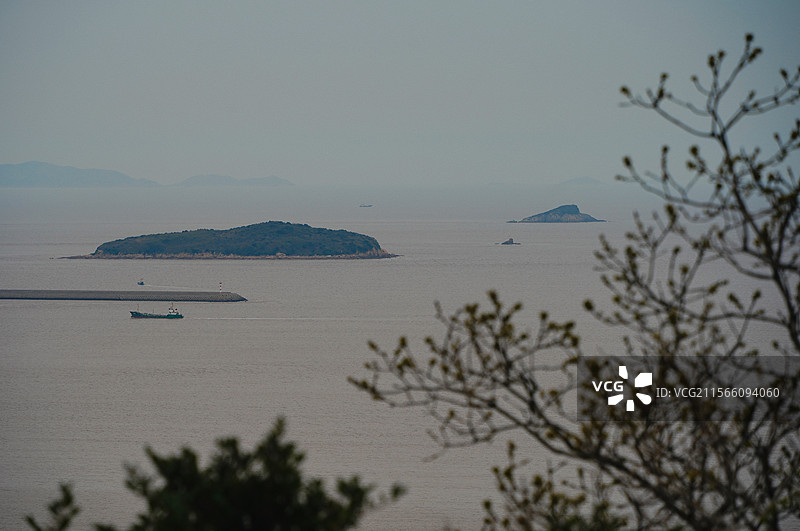 浙江舟山白沙岛的海图片素材