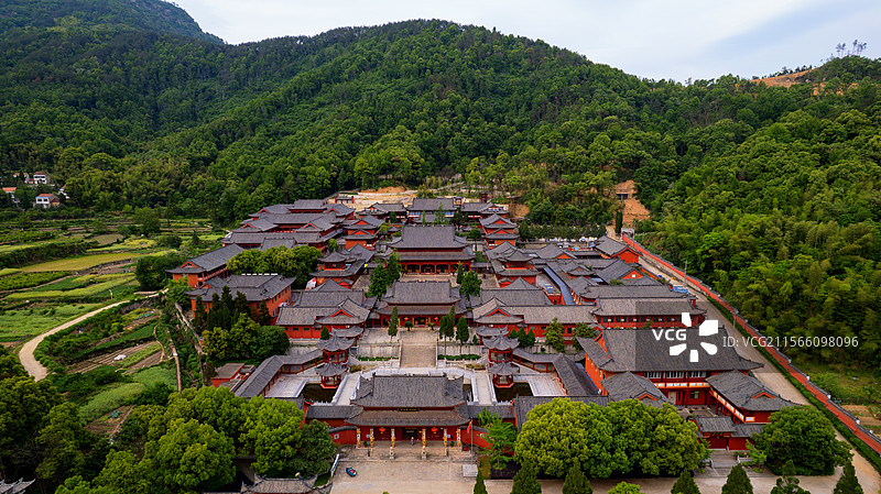 双峰山四祖寺图片素材
