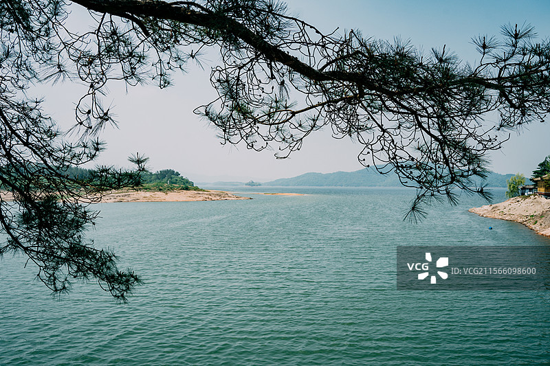 六安万佛湖旅游景区图片素材