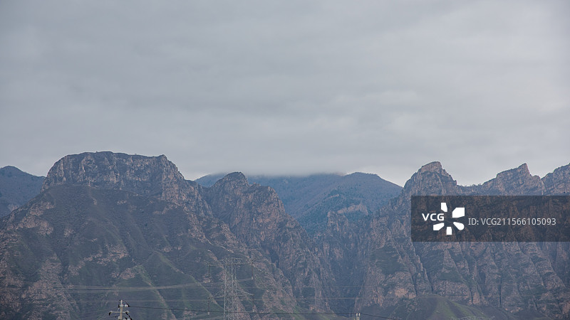 蔚县太行山图片素材