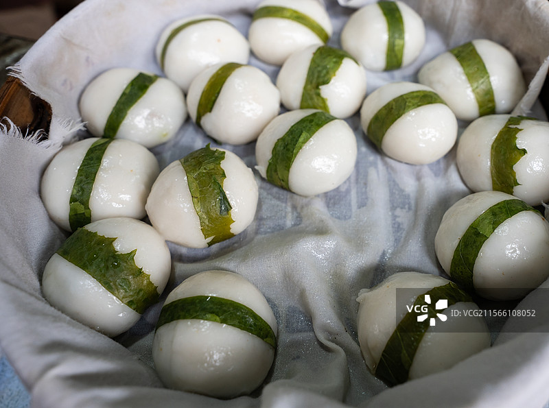 川南特色小吃猪儿粑图片素材