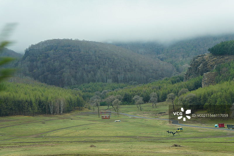 赤峰喀喇沁旗的美林谷景区图片素材