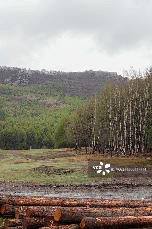 赤峰喀喇沁旗的美林谷景区图片素材