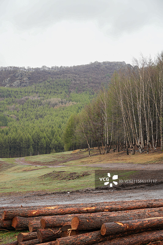 赤峰喀喇沁旗的美林谷景区图片素材