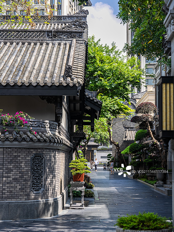 横琴岛核心区香洲埠图片素材