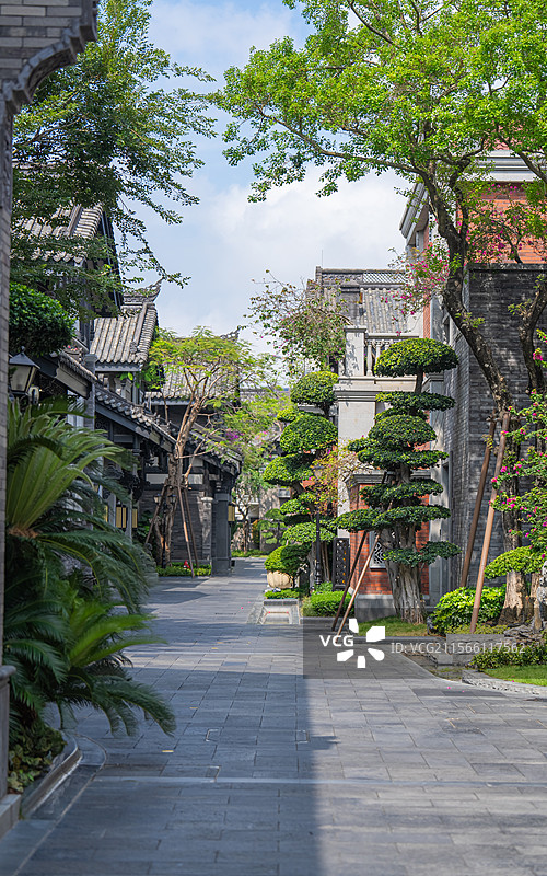 横琴岛核心区香洲埠图片素材