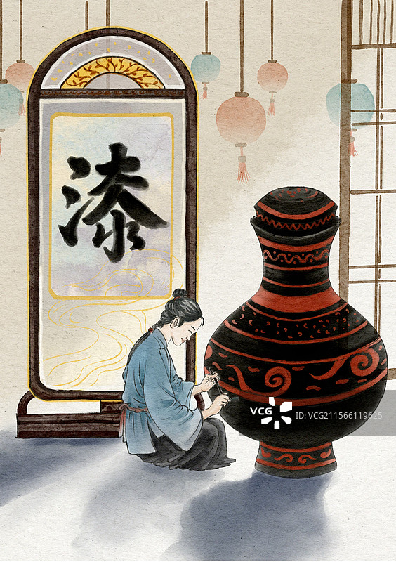 漆文化图片素材