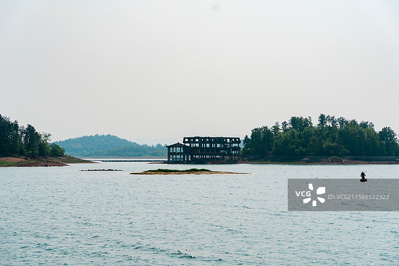 六安万佛湖旅游景区图片素材