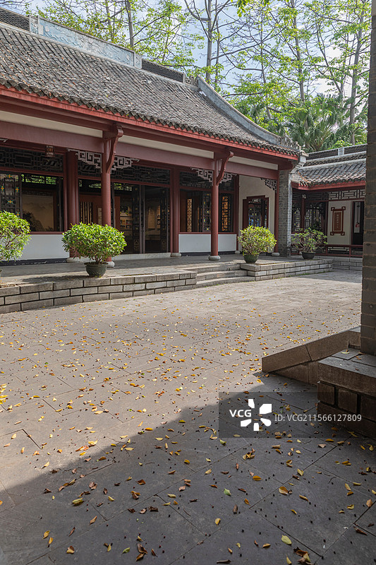 柳州柳侯公园柳侯祠图片素材