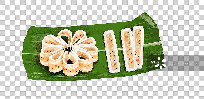 广西柳州特色美食之云片糕元素图片素材