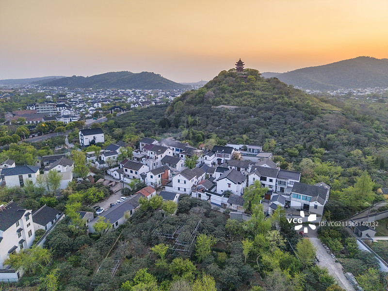 苏州市吴中区金庭镇太湖西山岛图片素材