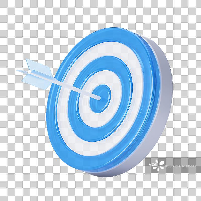 办事状态图标3d建模风格插画元素目标；任务；箭靶；计划图片素材