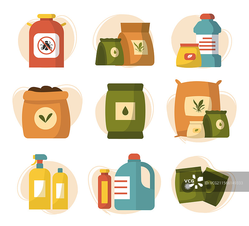 肥料园艺产品包装系列图片素材