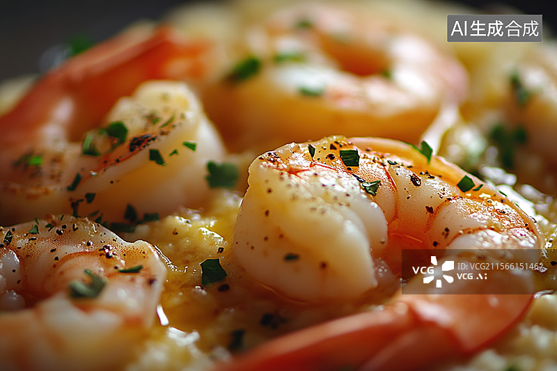 【AI数字艺术】美味的龙虾盖饭图片素材