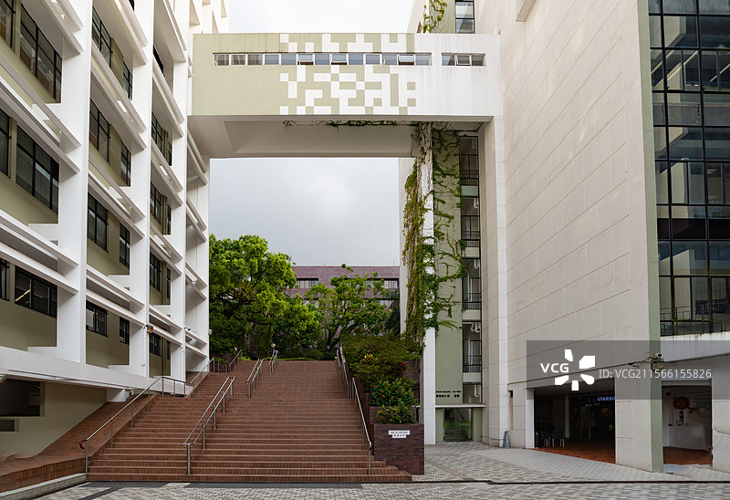 香港大学校园风光图片素材