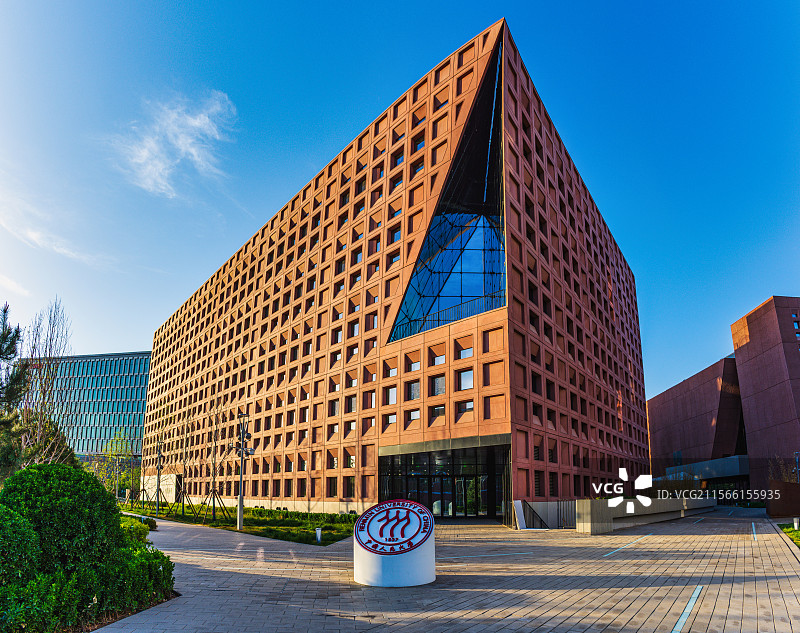 中国人民大学通州校区：叶澄海楼图片素材