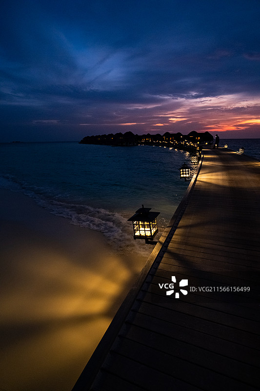 马尔代夫-哈拉薇利岛图片素材