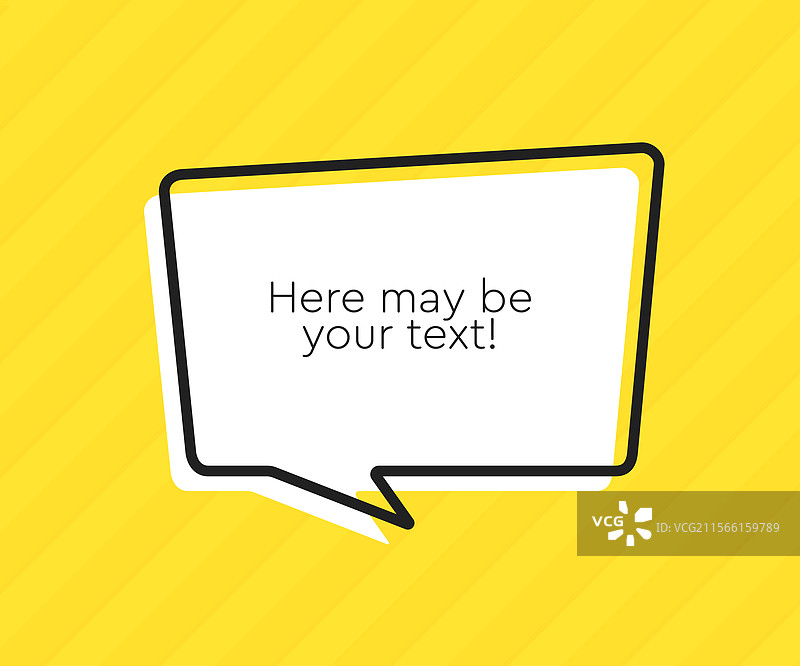 引用文本框消息的对话气泡空间图片素材