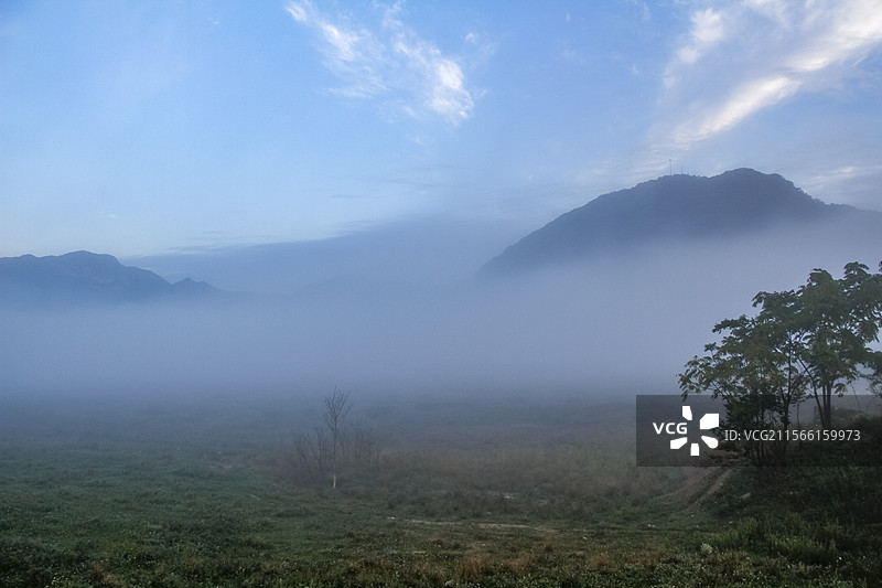 仙境般的神龙架大九湖乡图片素材