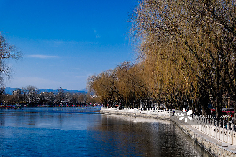 什刹海公园图片素材
