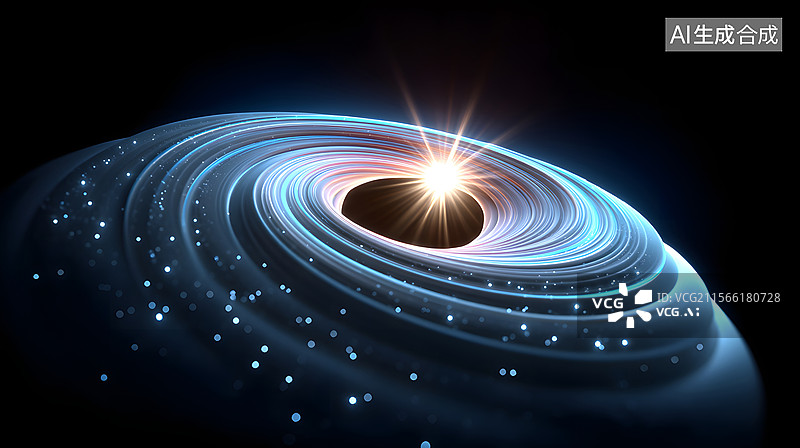 【AI数字艺术】宇宙星云天体奇观概念插图图片素材
