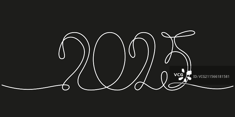 装饰连续线手绘标志图片素材