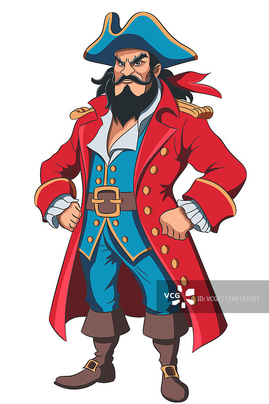 卡通海盗角色图片素材