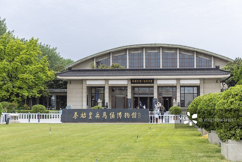 秦始皇兵马俑博物馆，陕西西安图片素材