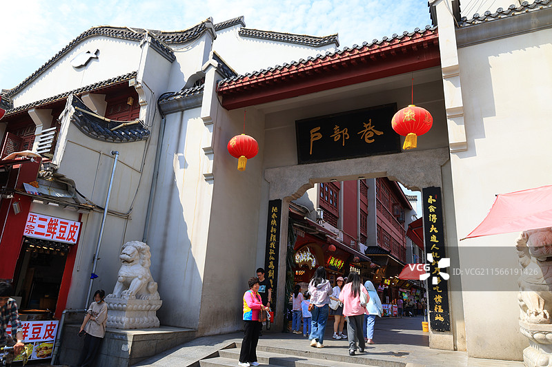 户部巷，汉口江滩，吉庆街，武汉长江大桥，黄鹤楼，武汉市历史文化街区，老房子，图片素材
