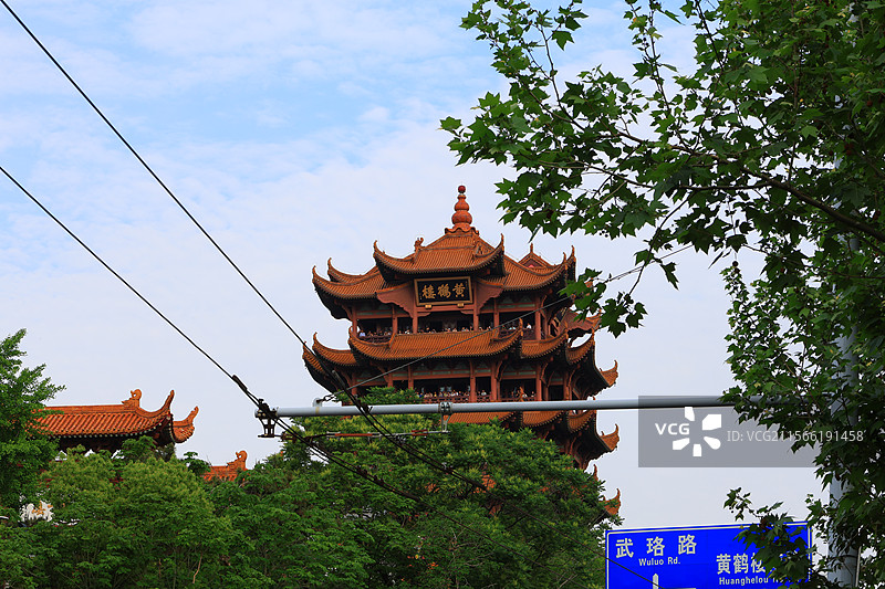 户部巷，汉口江滩，吉庆街，武汉长江大桥，黄鹤楼，武汉市历史文化街区，老房子，图片素材