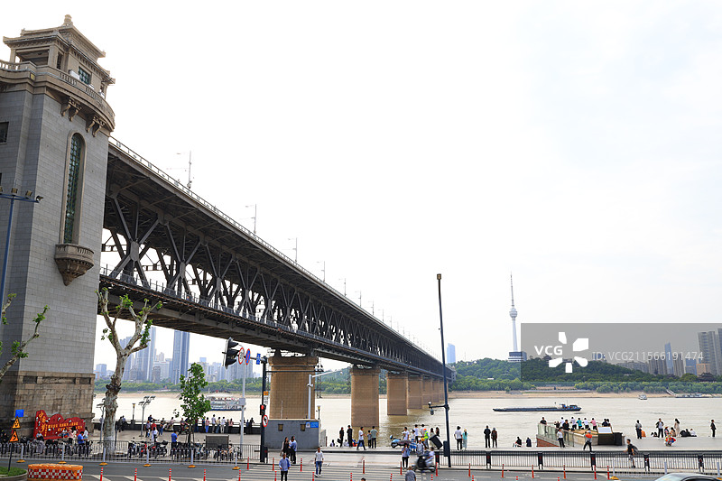 户部巷，汉口江滩，吉庆街，武汉长江大桥，黄鹤楼，武汉市历史文化街区，老房子，图片素材