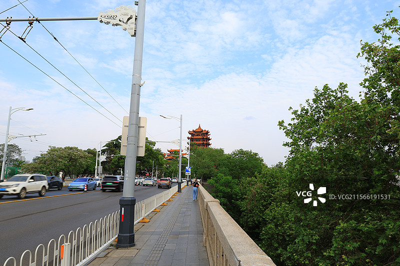 户部巷，汉口江滩，吉庆街，武汉长江大桥，黄鹤楼，武汉市历史文化街区，老房子，图片素材