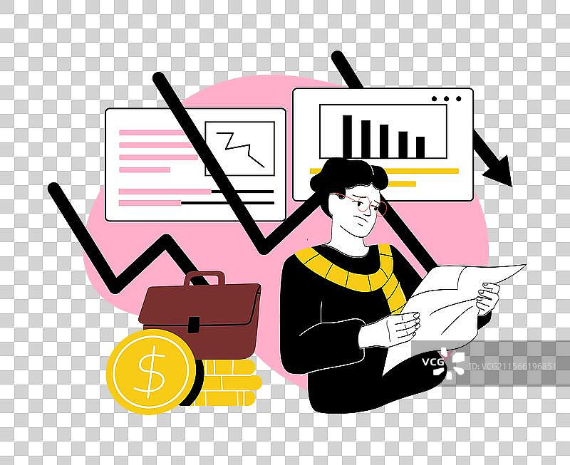 年轻男子的评分下降，快要跌倒。图片素材