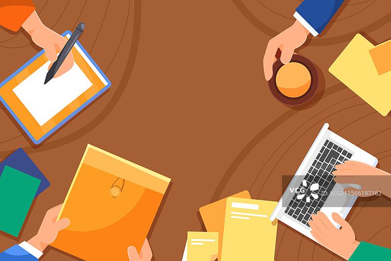 卡通商务招聘合作求职面试指南科技办公职场通勤职业工作娱乐休闲宇航员电商消费城市生活优惠促销矢量插画图片素材